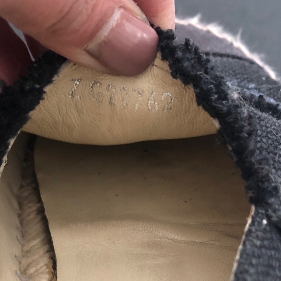 Chanel espadrilles NOIR preloved - Picture 6 of 7